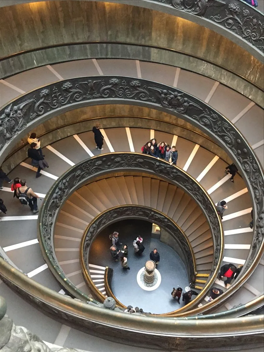 Vatican stairs