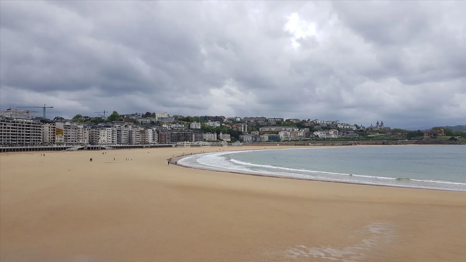 La Concha beach in San Sebastián