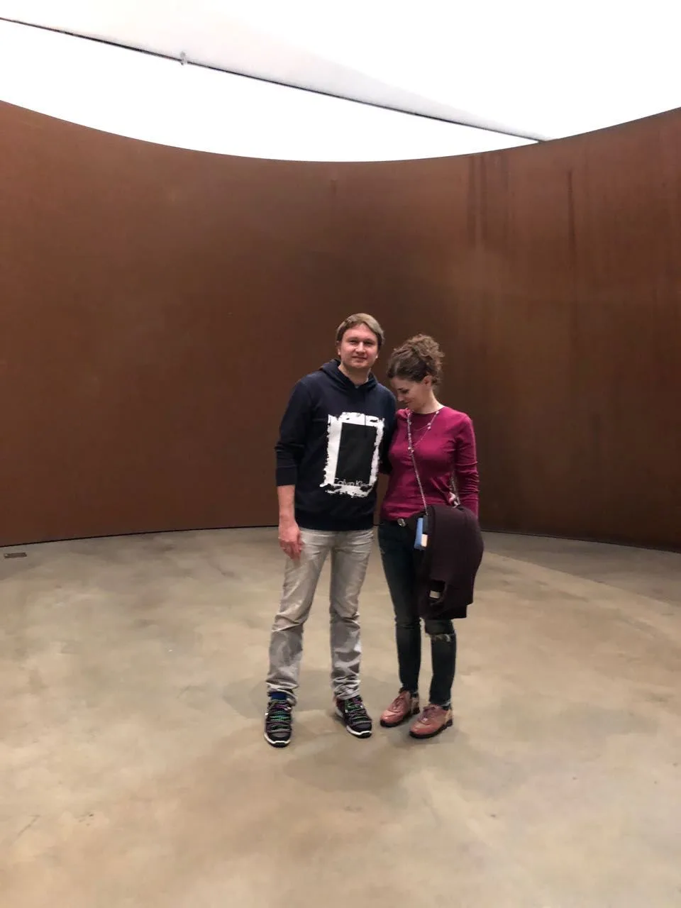 Terracotta hall of the Guggenheim Museum