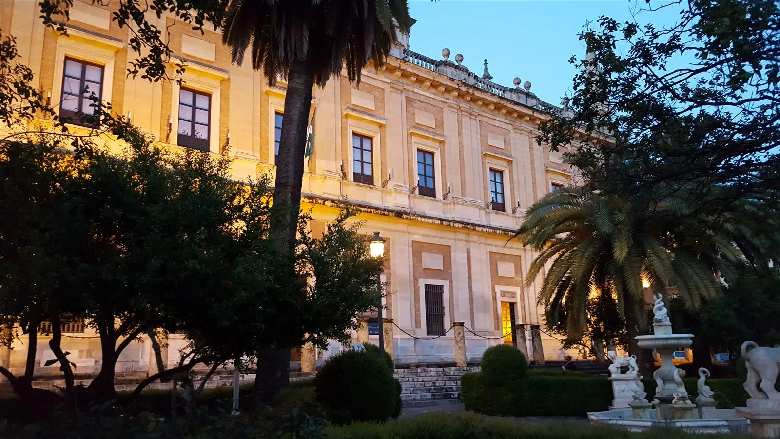 Palaces of Seville - eclectic facades
