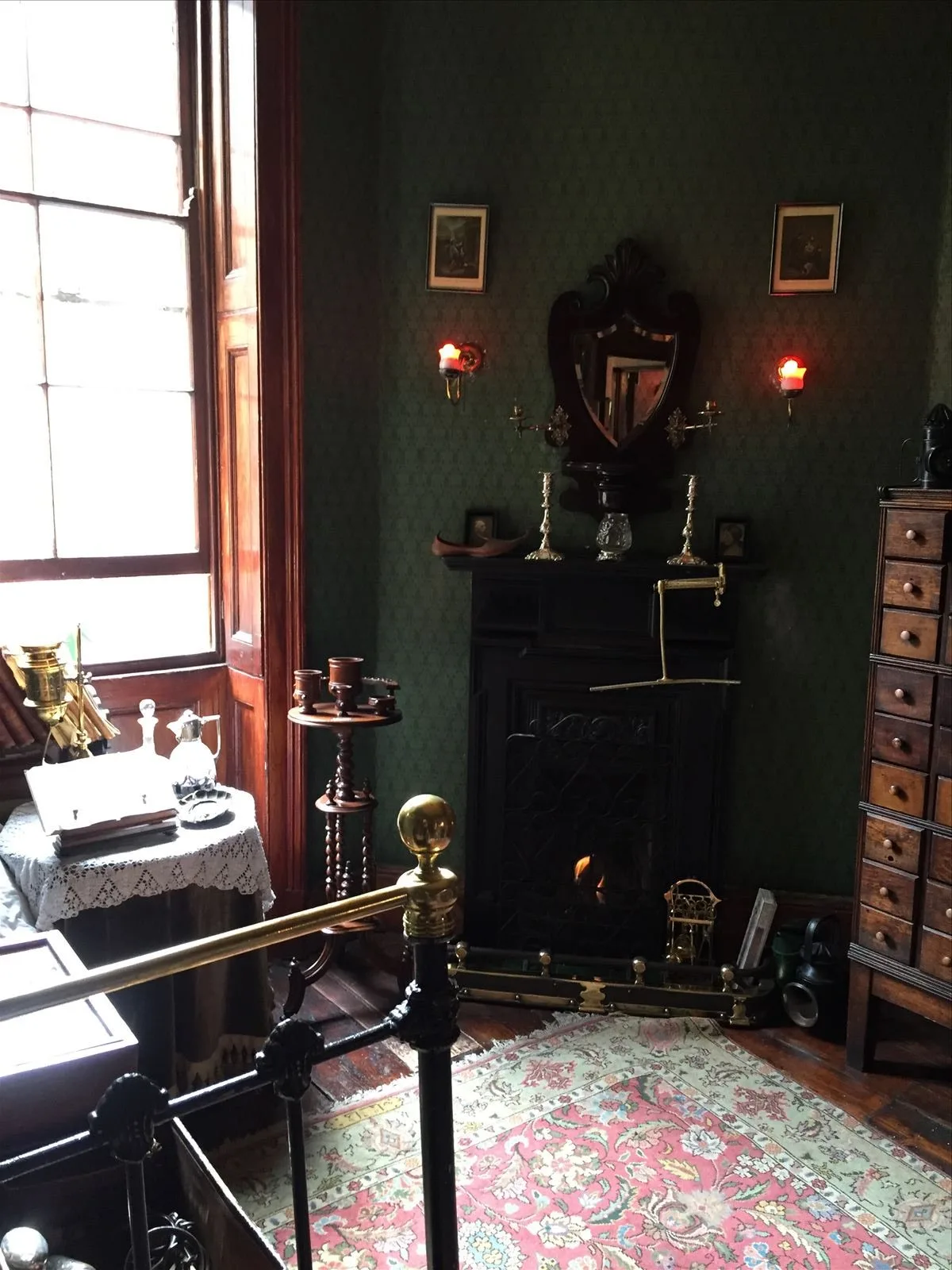 Ancient pub interior in London