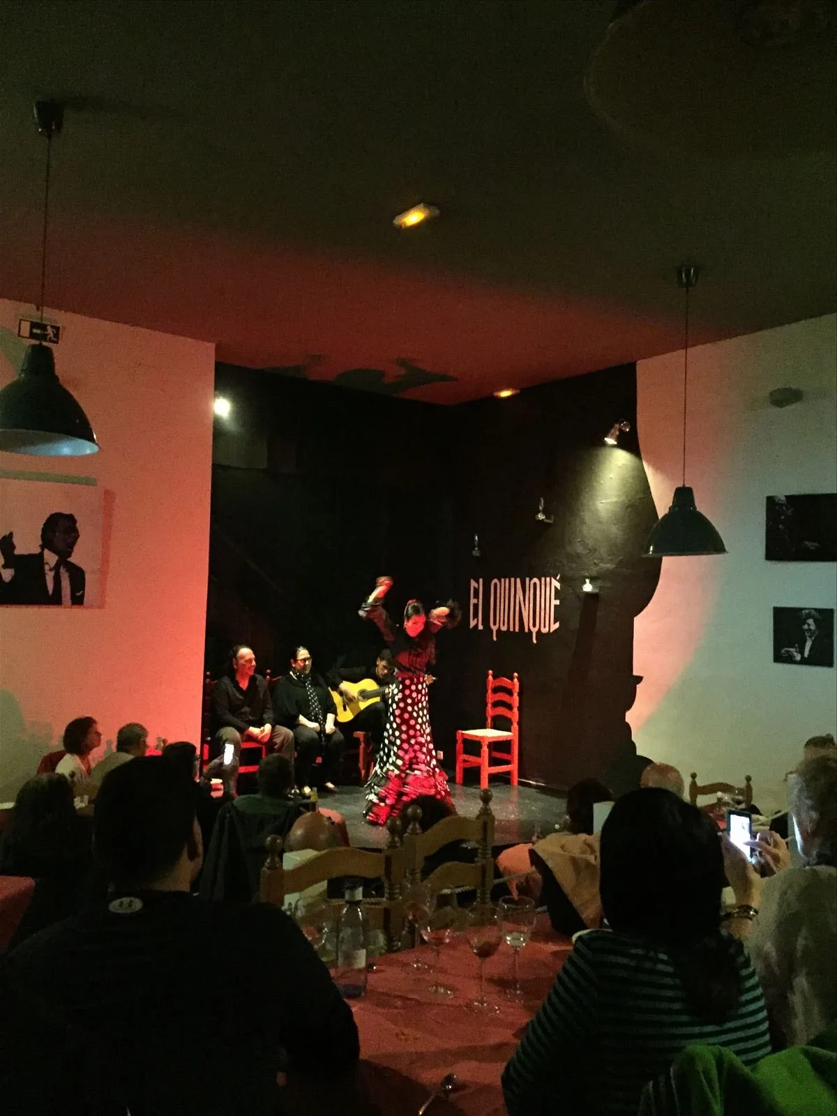 Flamenco show at Ronda tablao