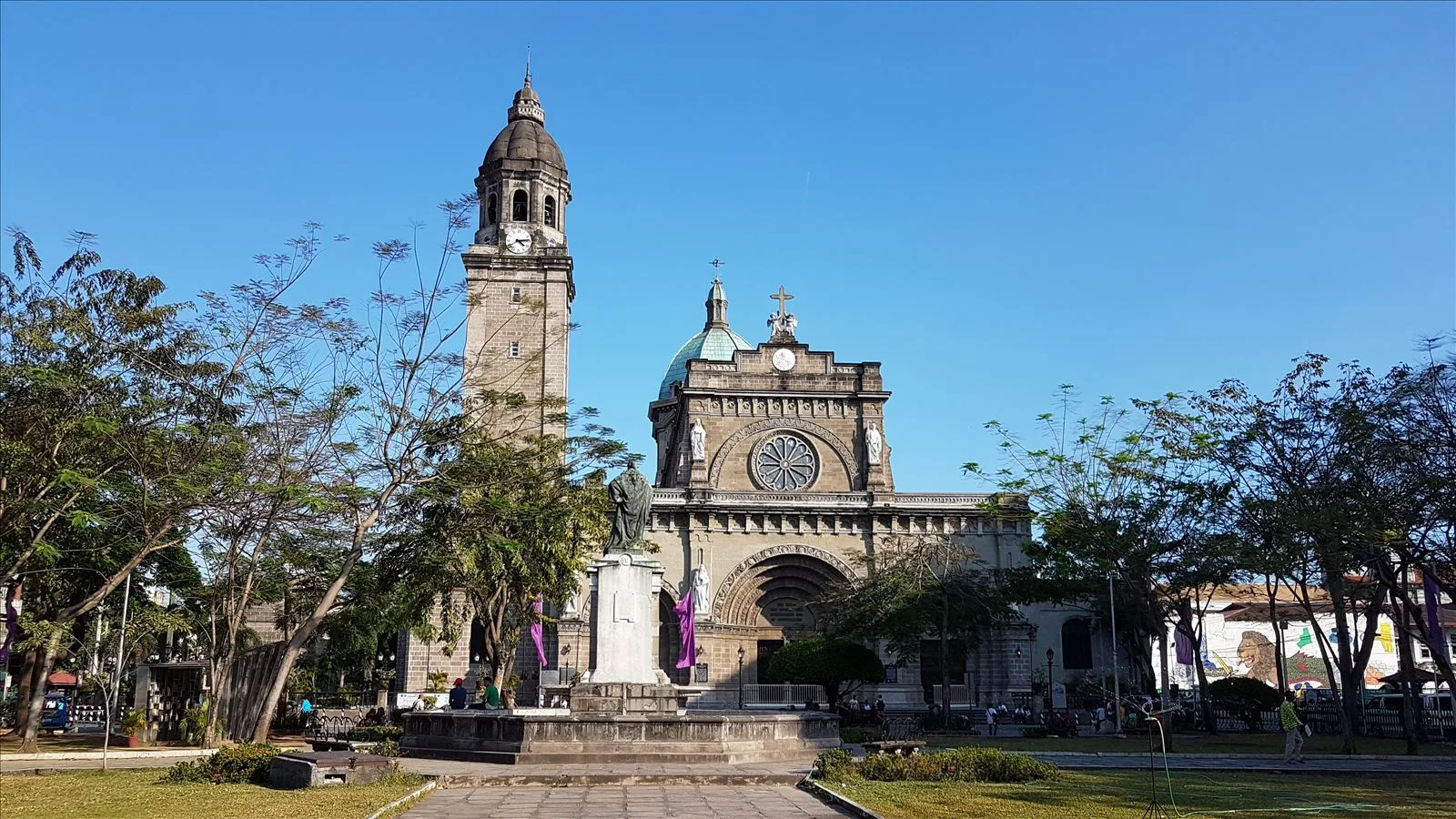 Manila Cathedral in Intramuros