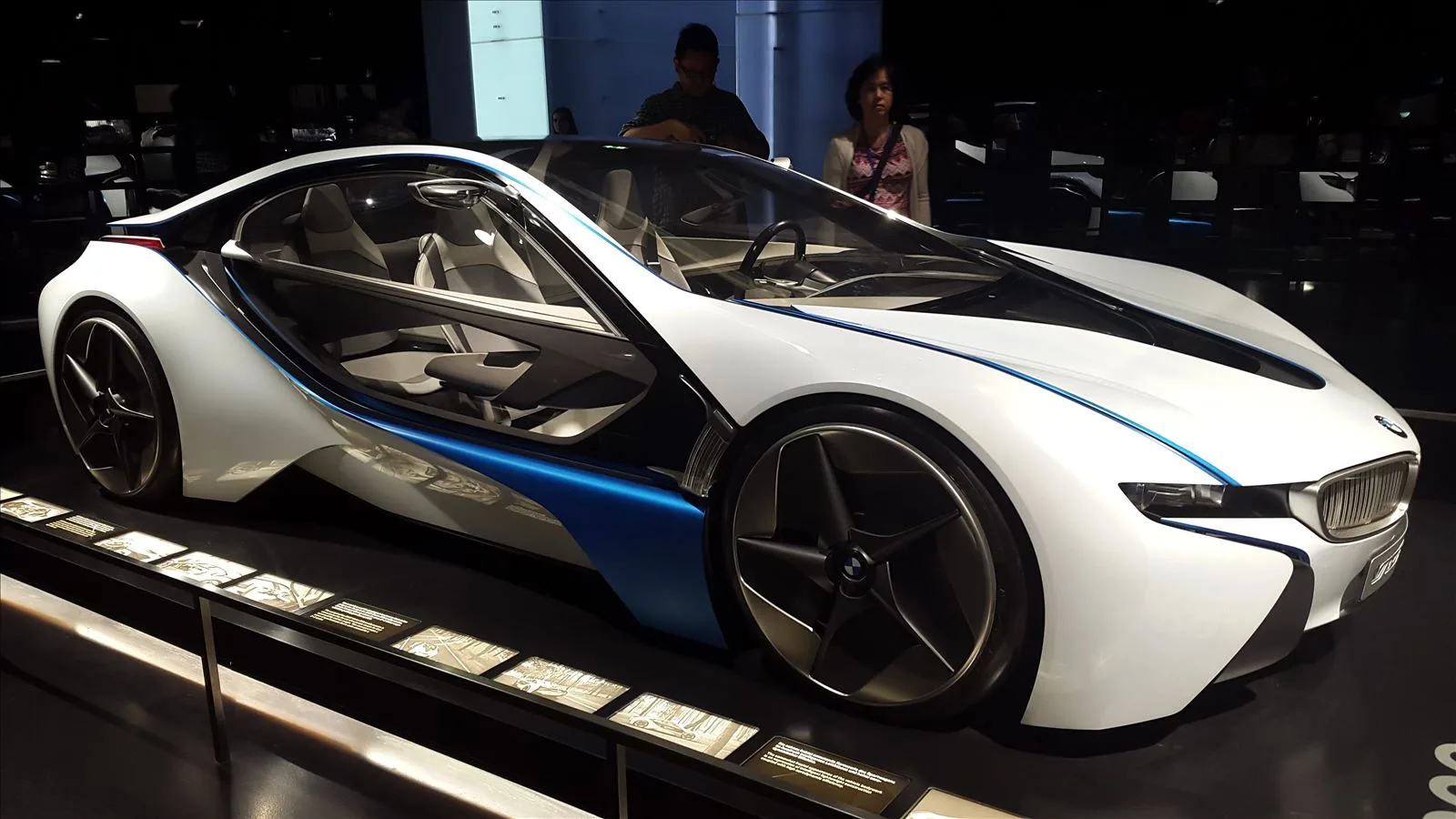 BMW i8 concept car in BMW museum, Munich
