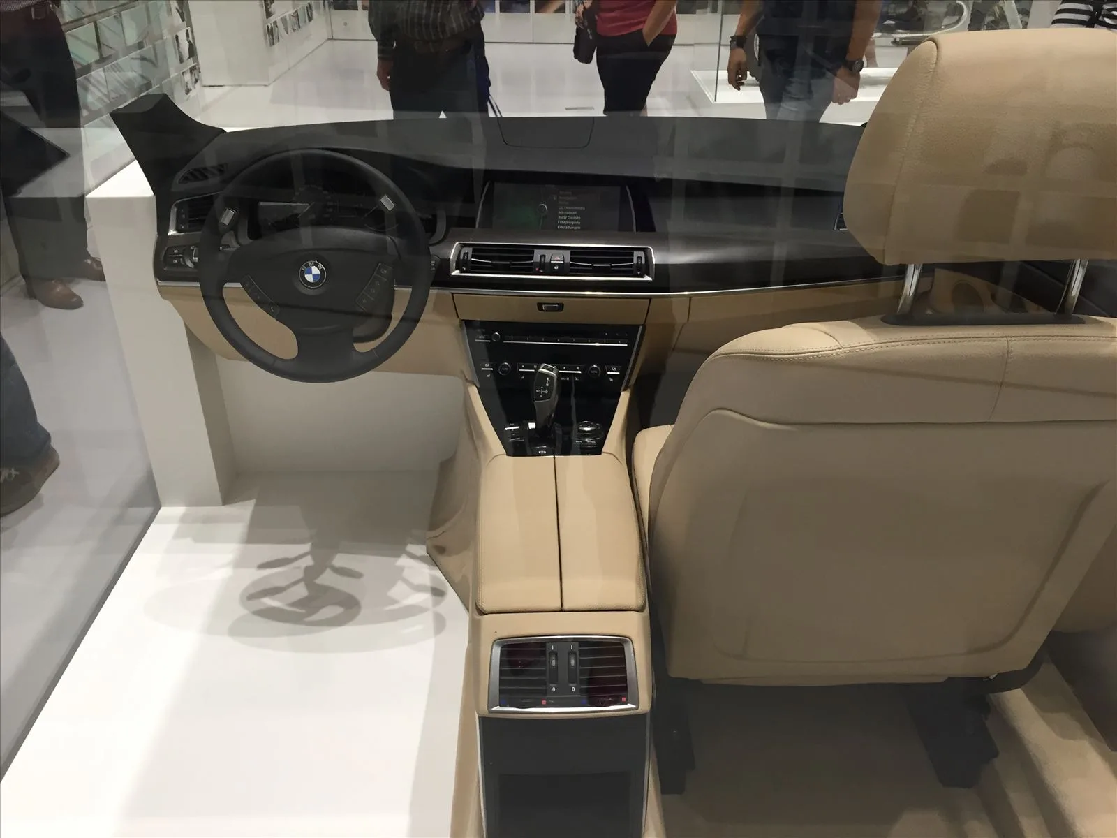 BMW dashboard in the museum
