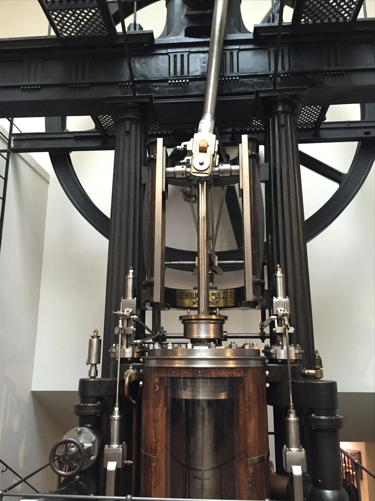 Steam engine in the German Museum, Munich