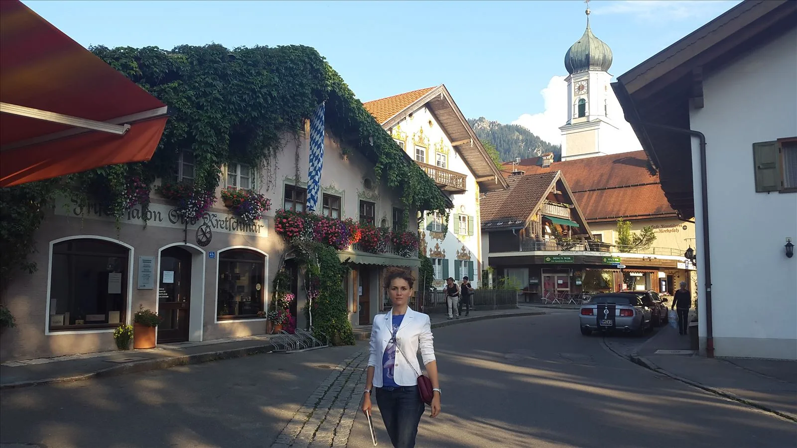 Street of a Bavarian village