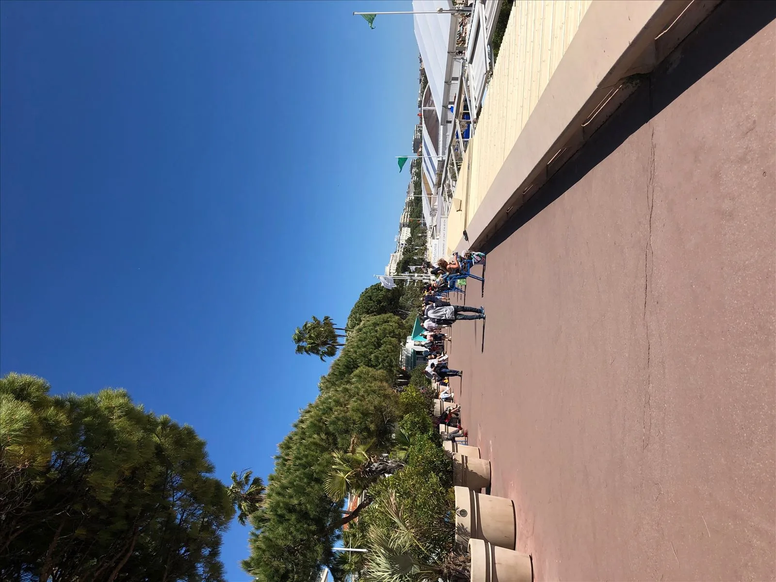 Building on the street in Cannes