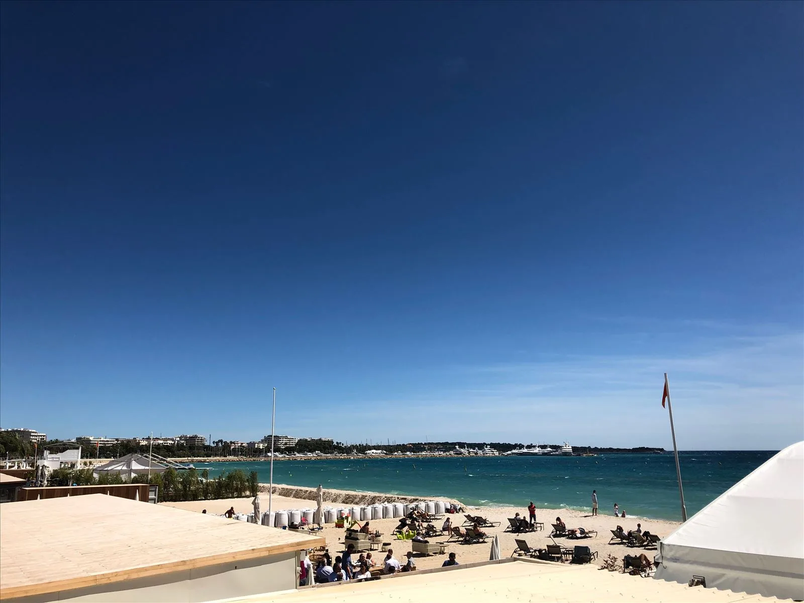 City beach in Cannes