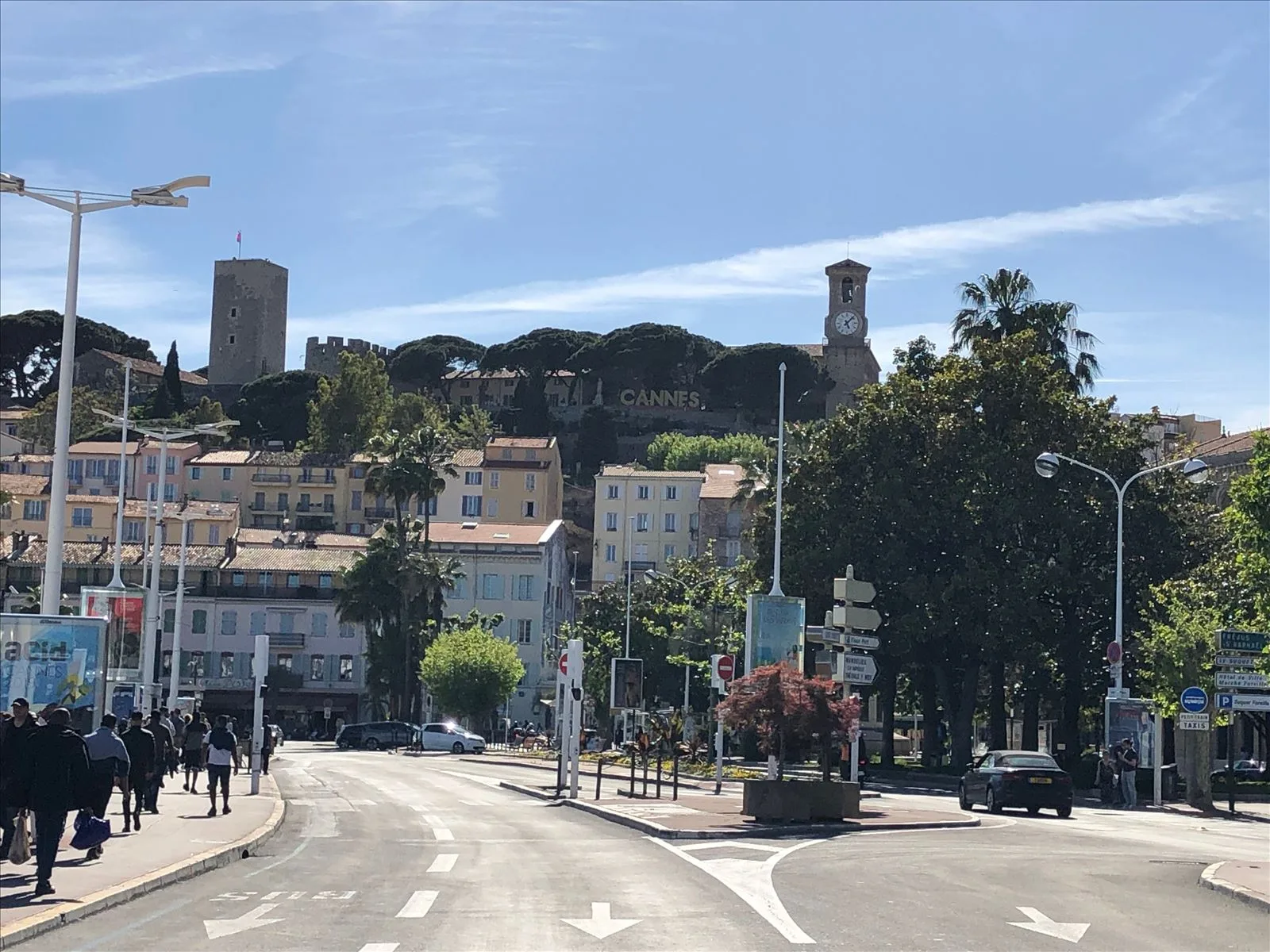 Old town of Le Suquet in Cannes