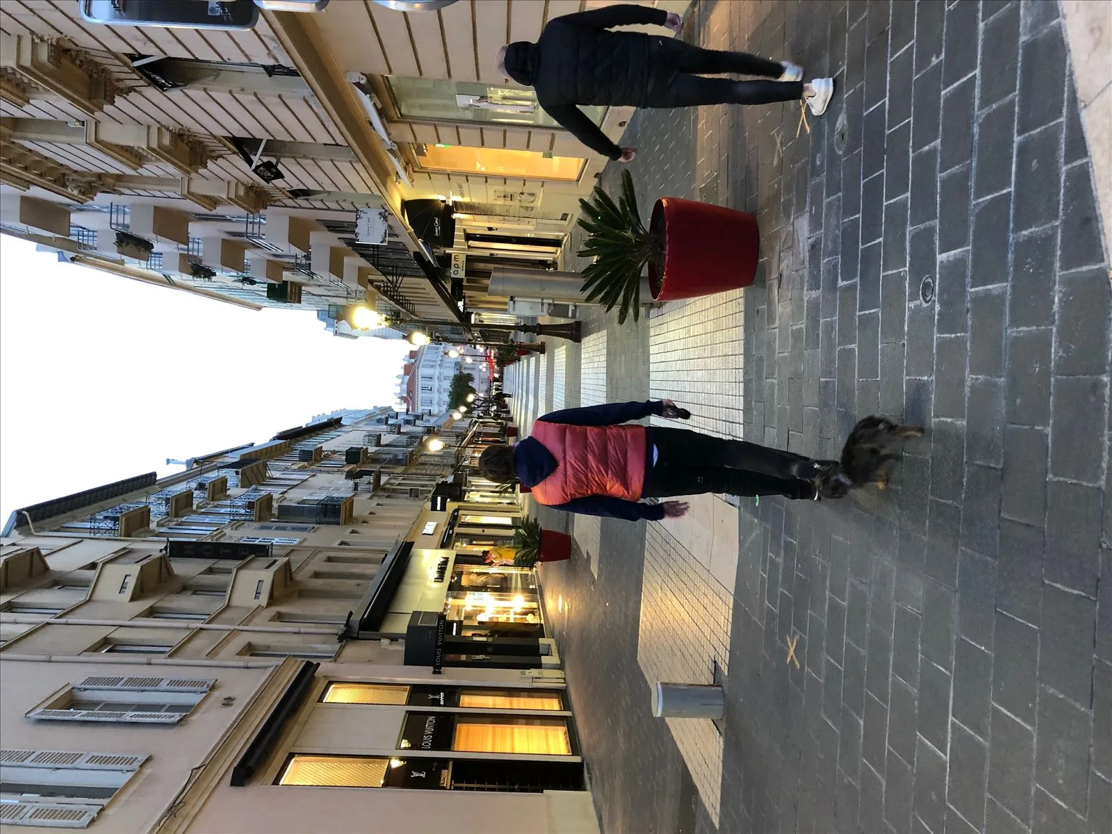Chessboard square at Place Massena in Nice