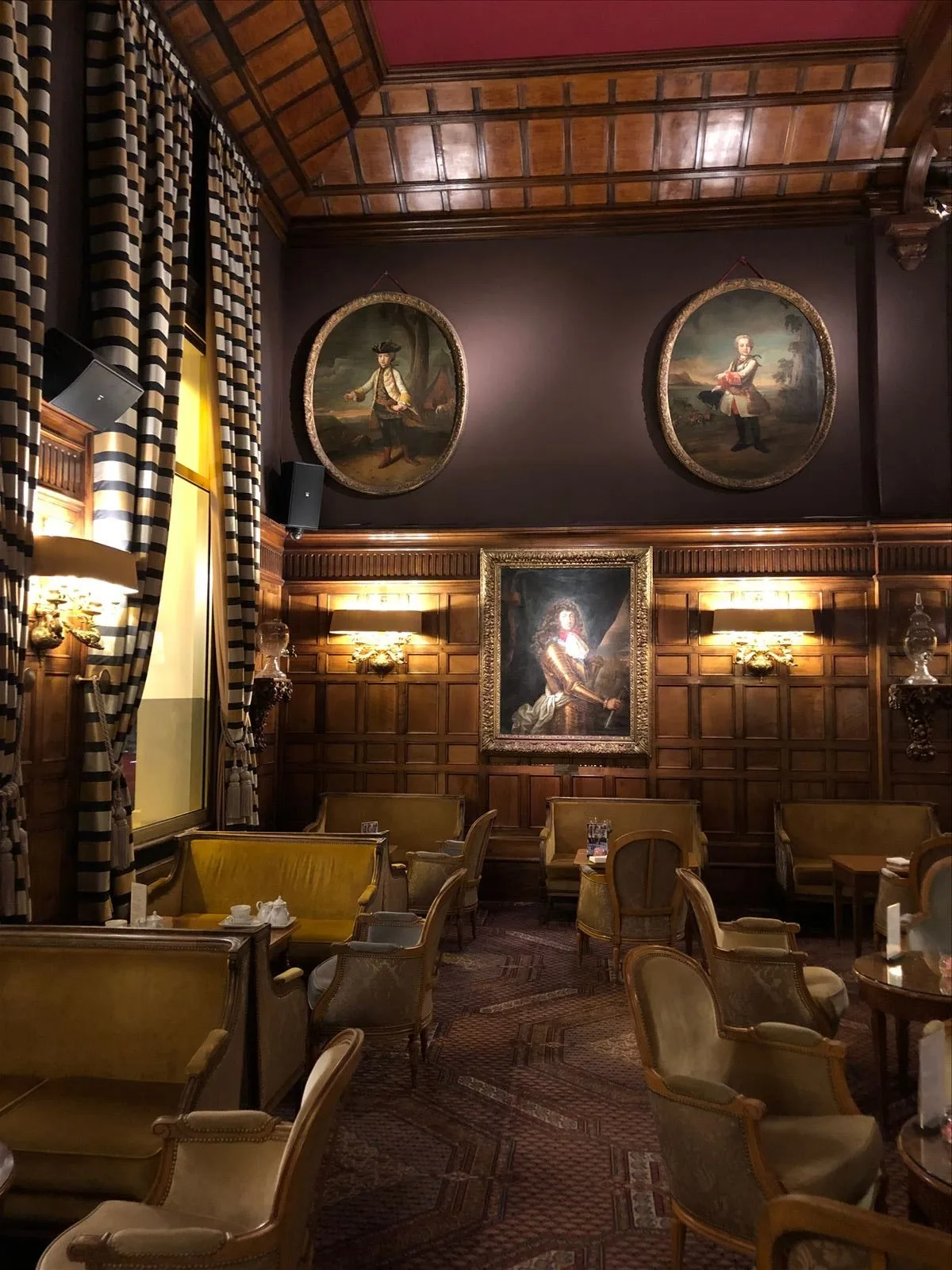 Dark bar — lights and interior of Nice