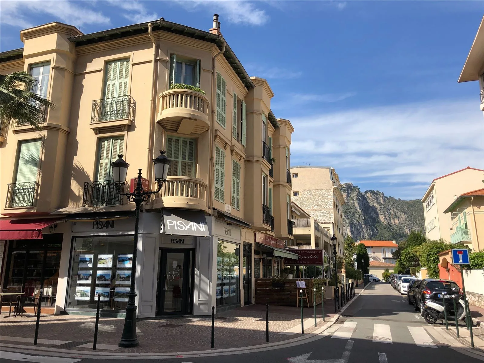 Street corner in Boulieu-sur-Mer