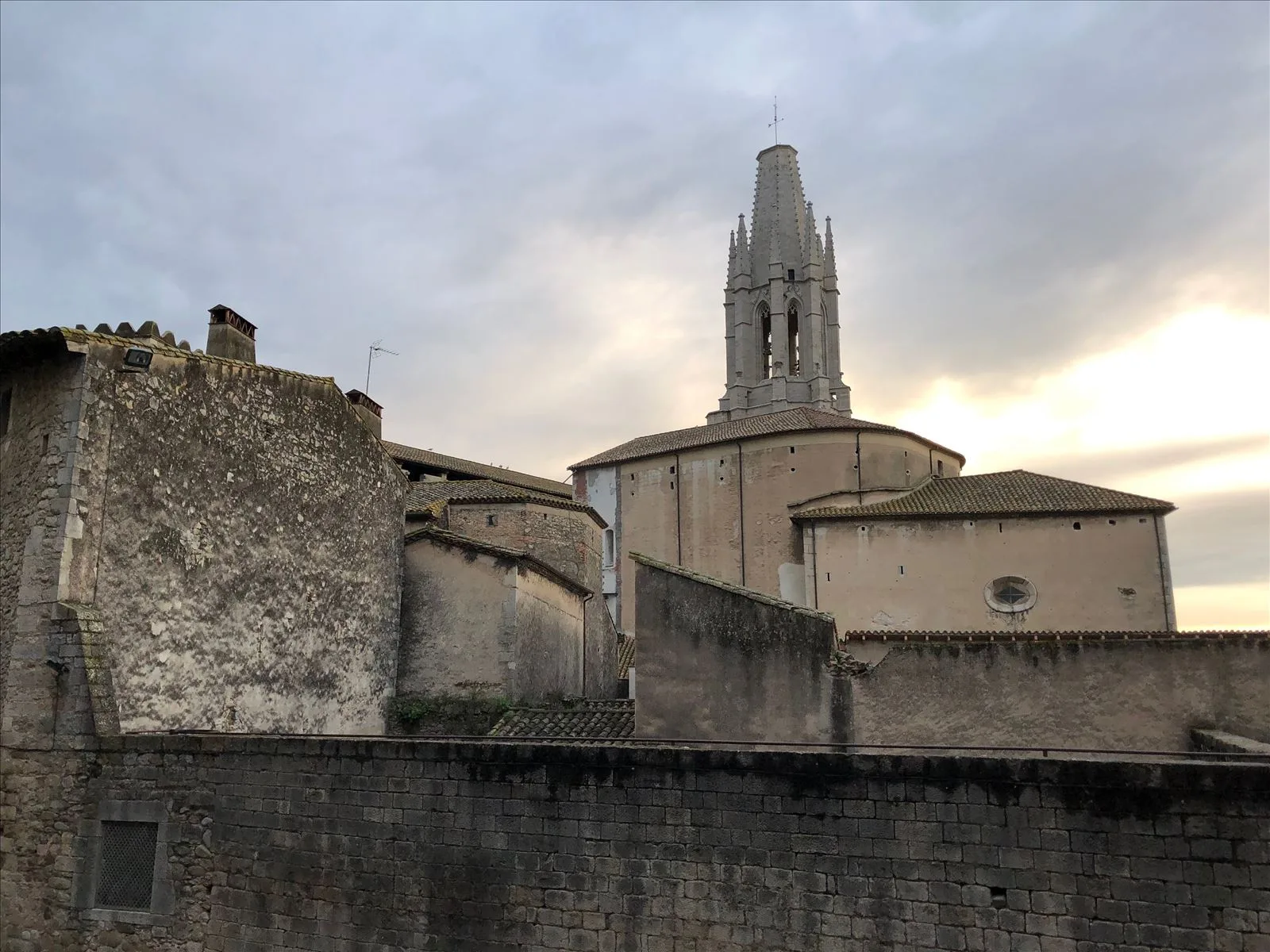 Girona Cathedral — view from below