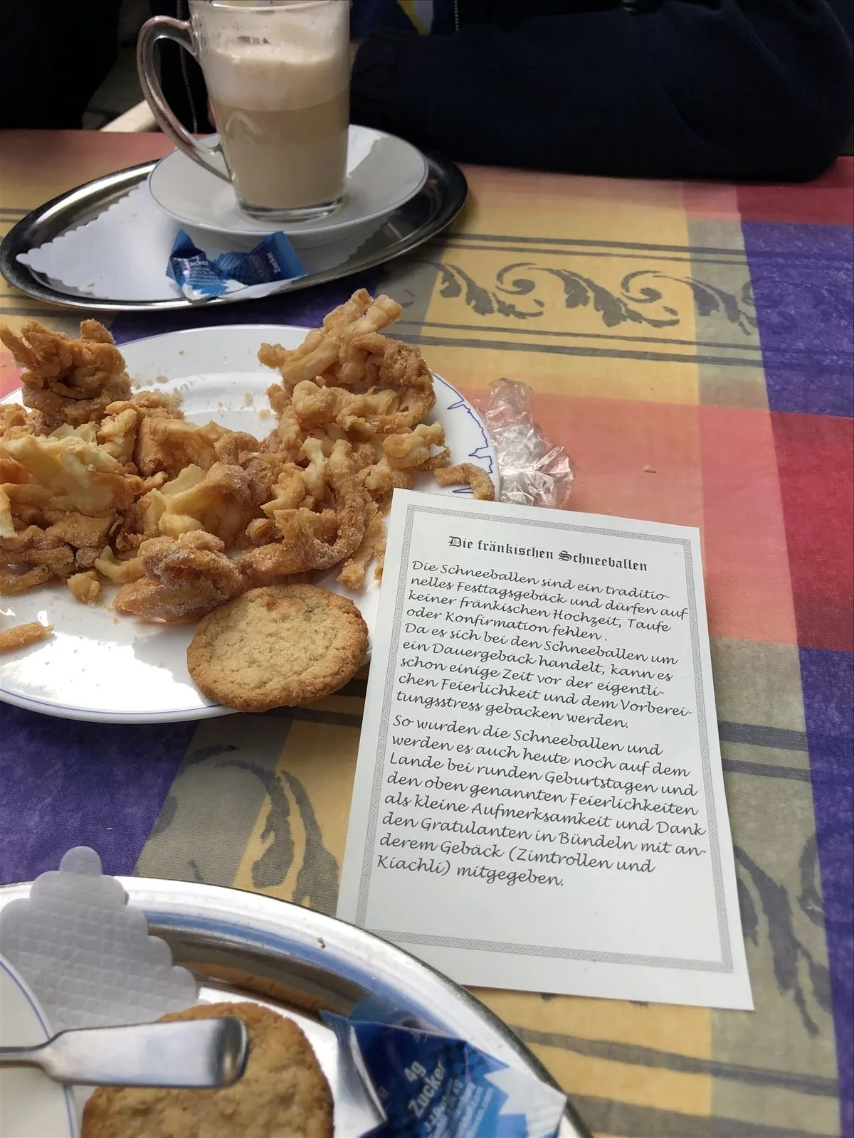 Печенье с запиской — кафе в Ротенбурге