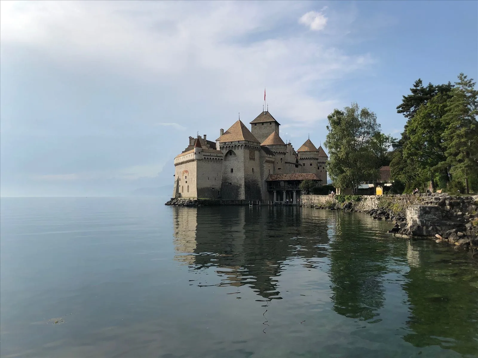 Chillon Castle from the water
