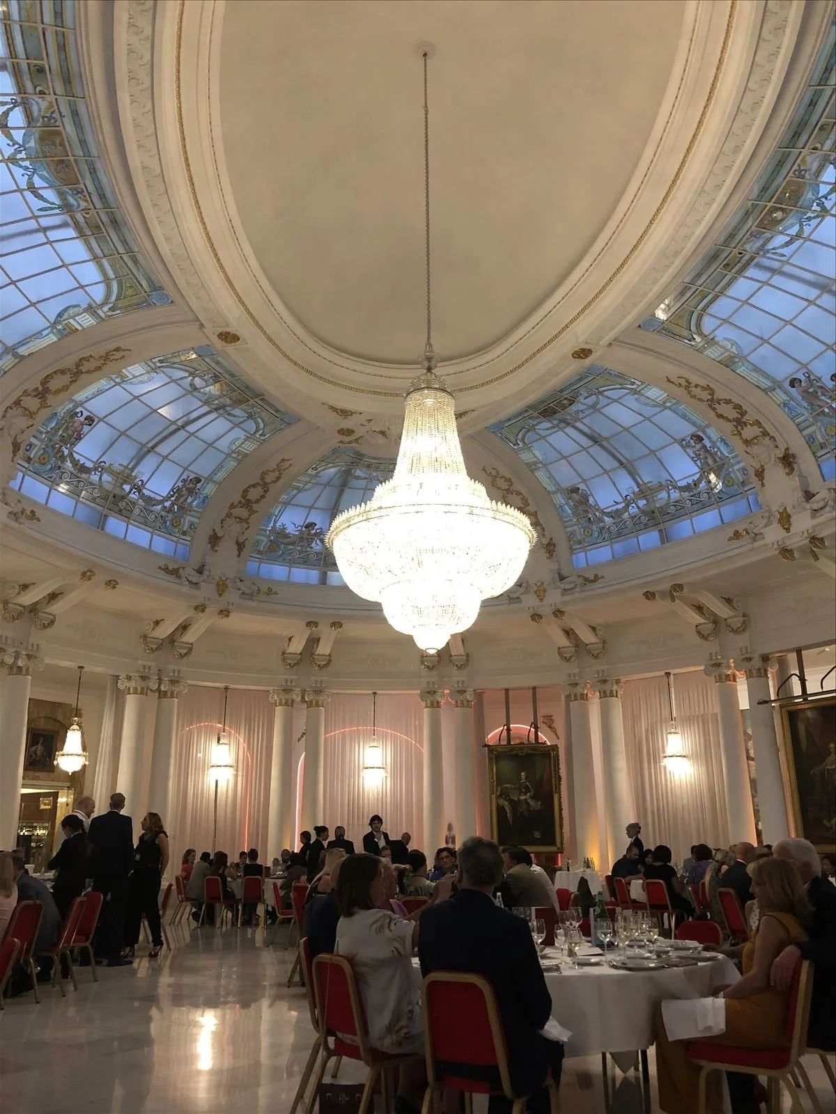 Ballroom of Hotel Negresco in Nice