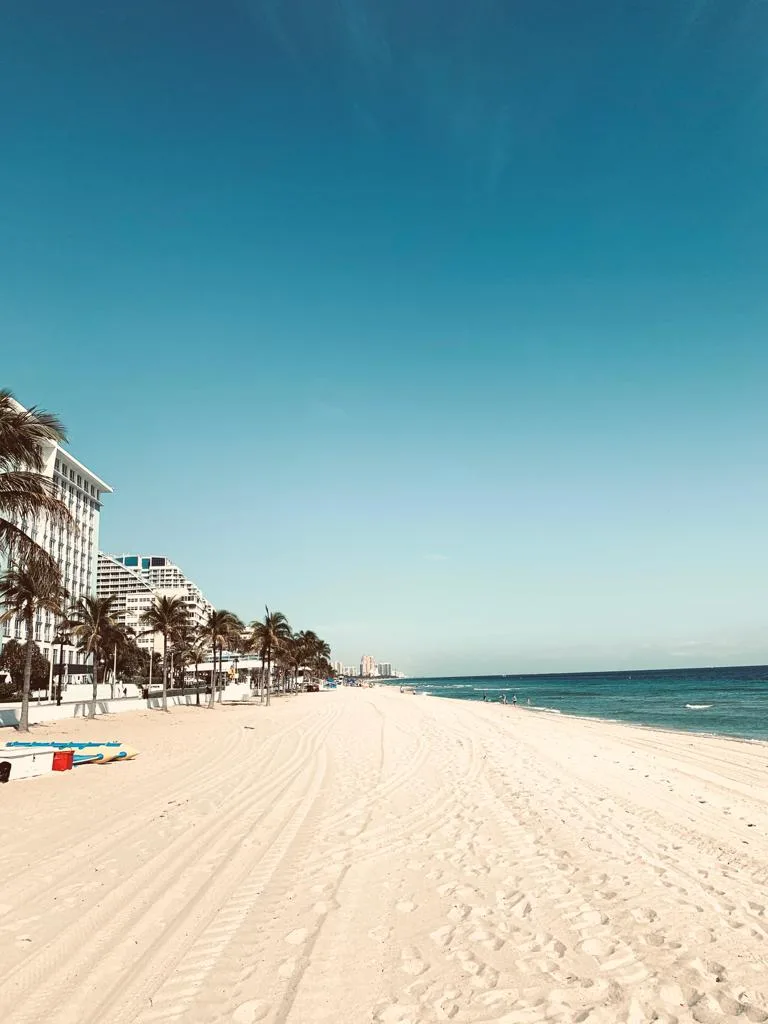 Бирюзовый берег и пляж Destin, Флорида