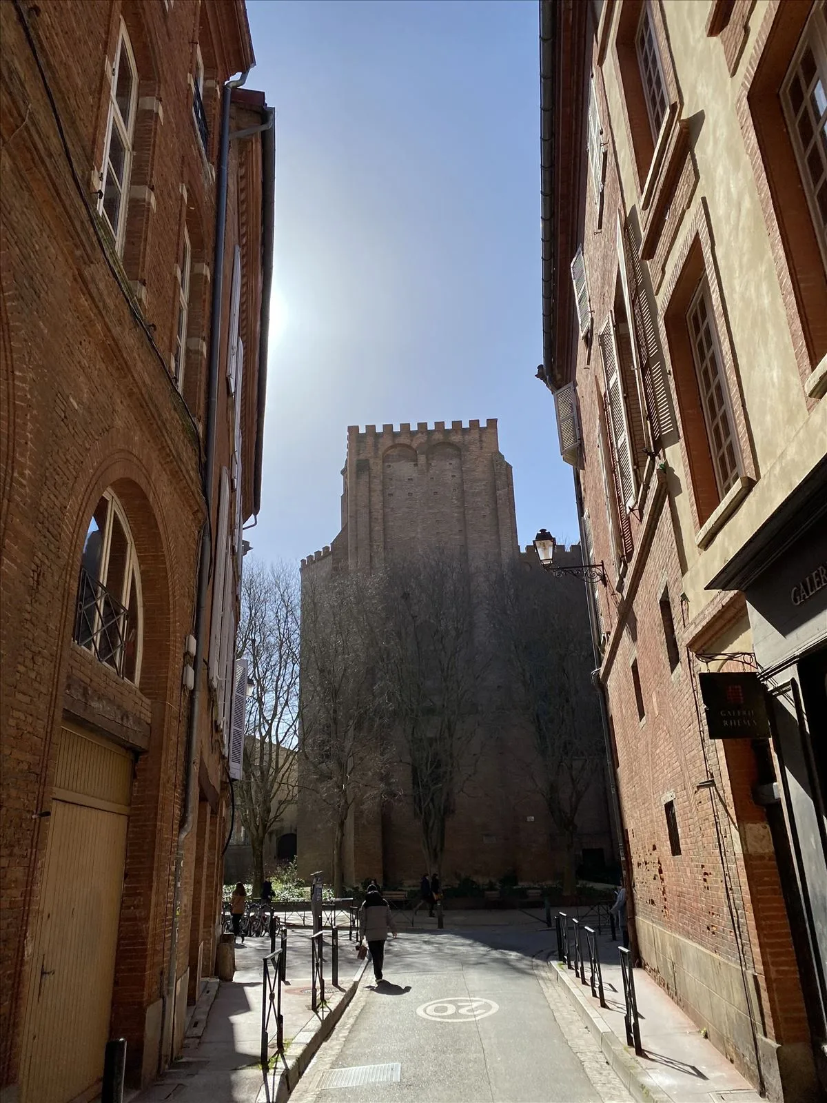 Jacobins church tower in Toulouse