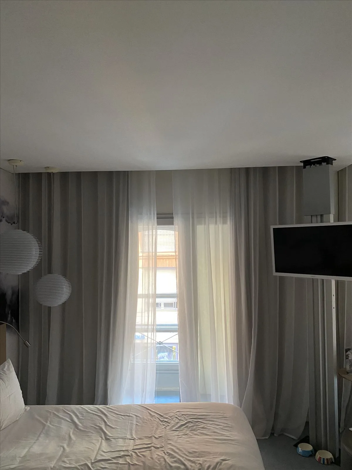 Interior of hotel room in Toulouse