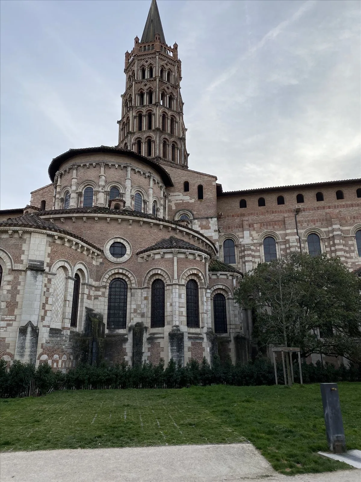 Basilica of Saint-Sernin - facade and square