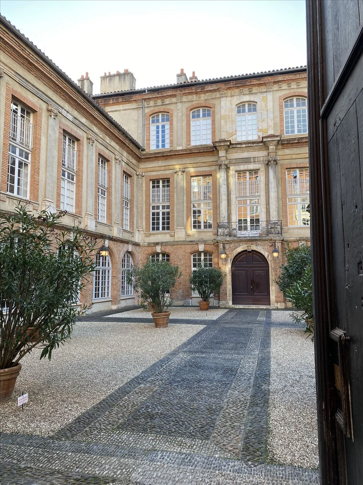 Palace in Toulouse - classic facade