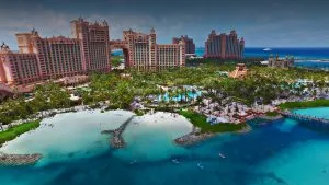 Atlantis Paradise resort in Nassau, Bahamas