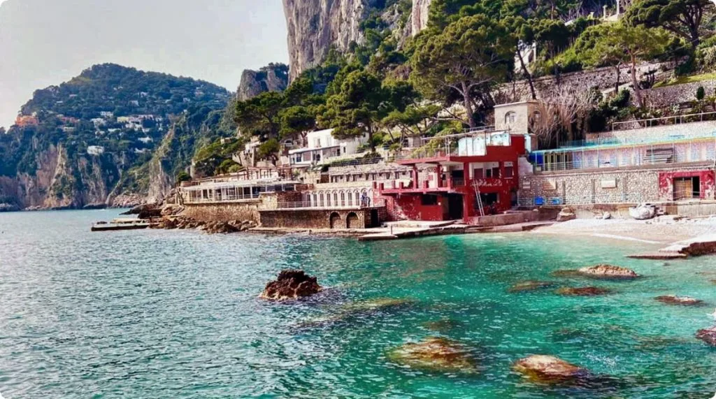 Piccola Marina on Capri island