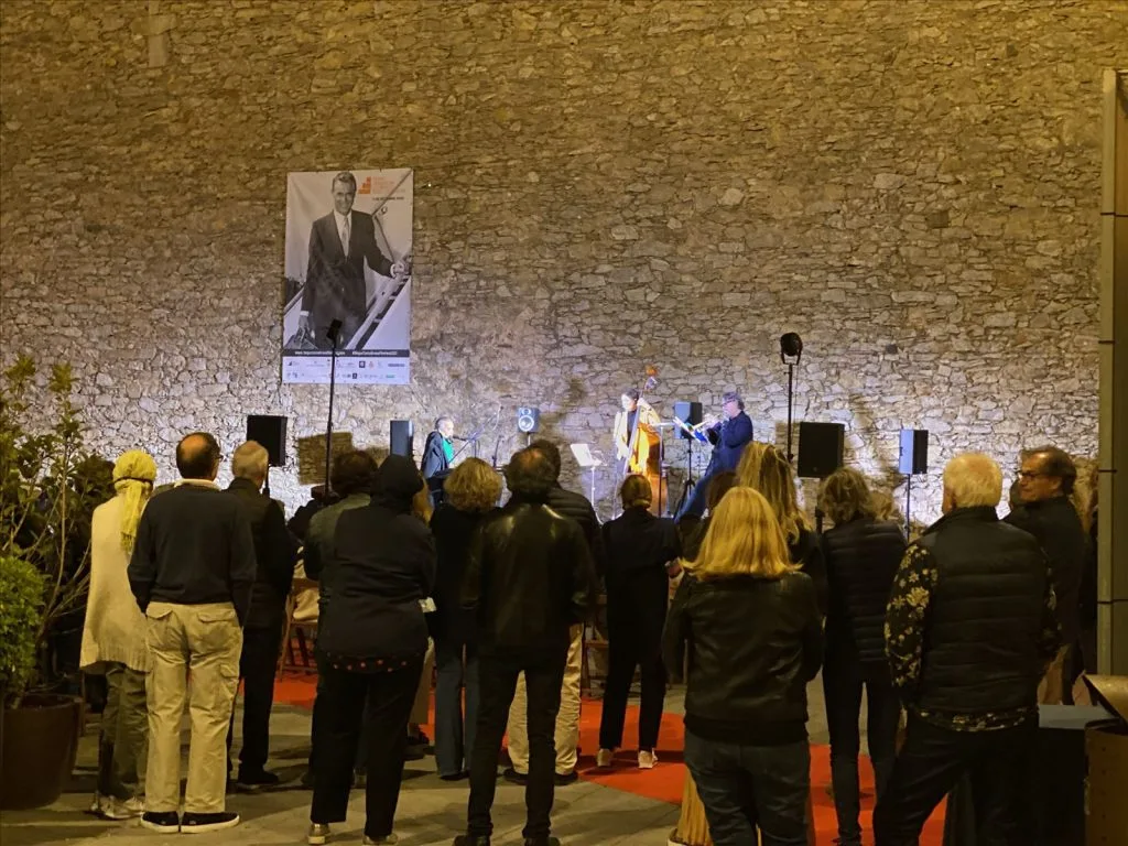 Jazz concert in the square of Begur