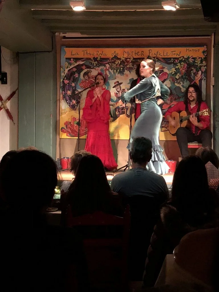 Flamenco show - performers on stage