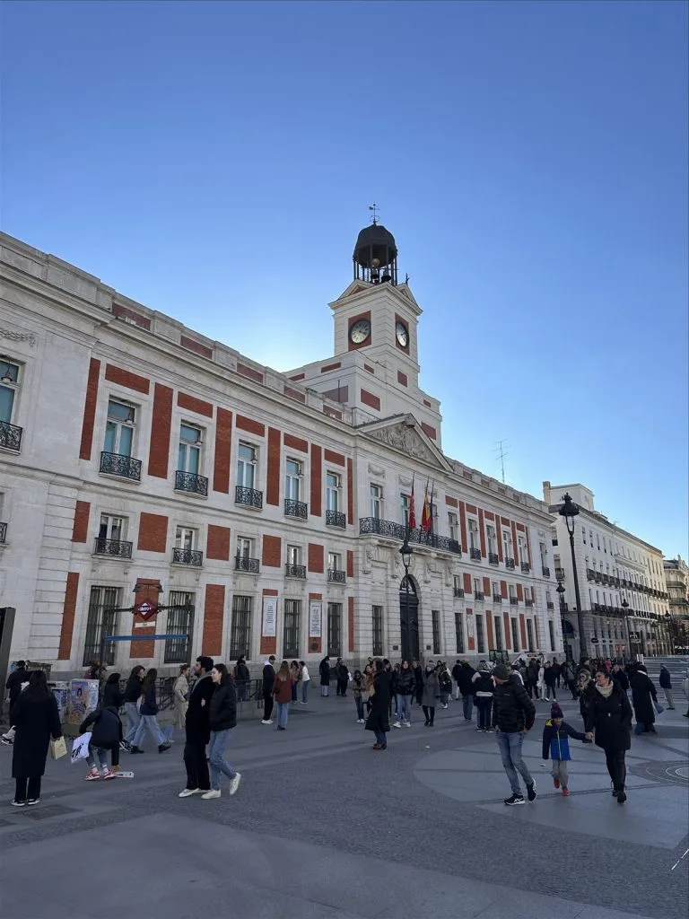 Puerta del Sol Square in Madrid