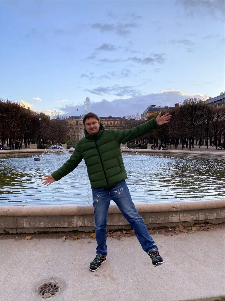 Castle on the Lovers' Bridge in Paris