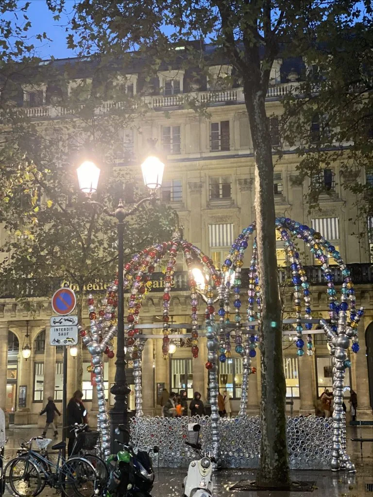 Place de la Concorde with sculptures in Paris