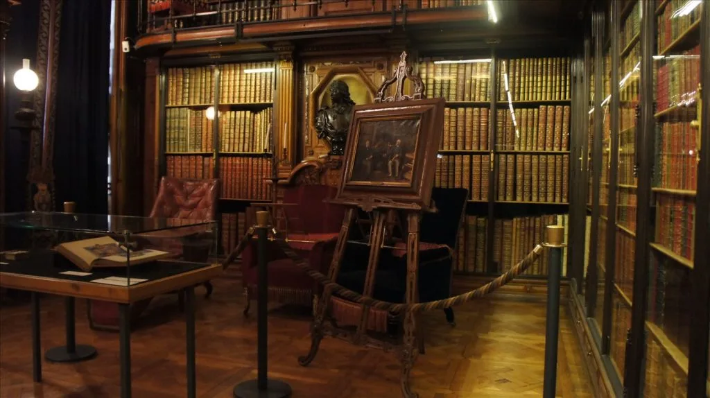Painting in Conde Museum, Chantilly Castle