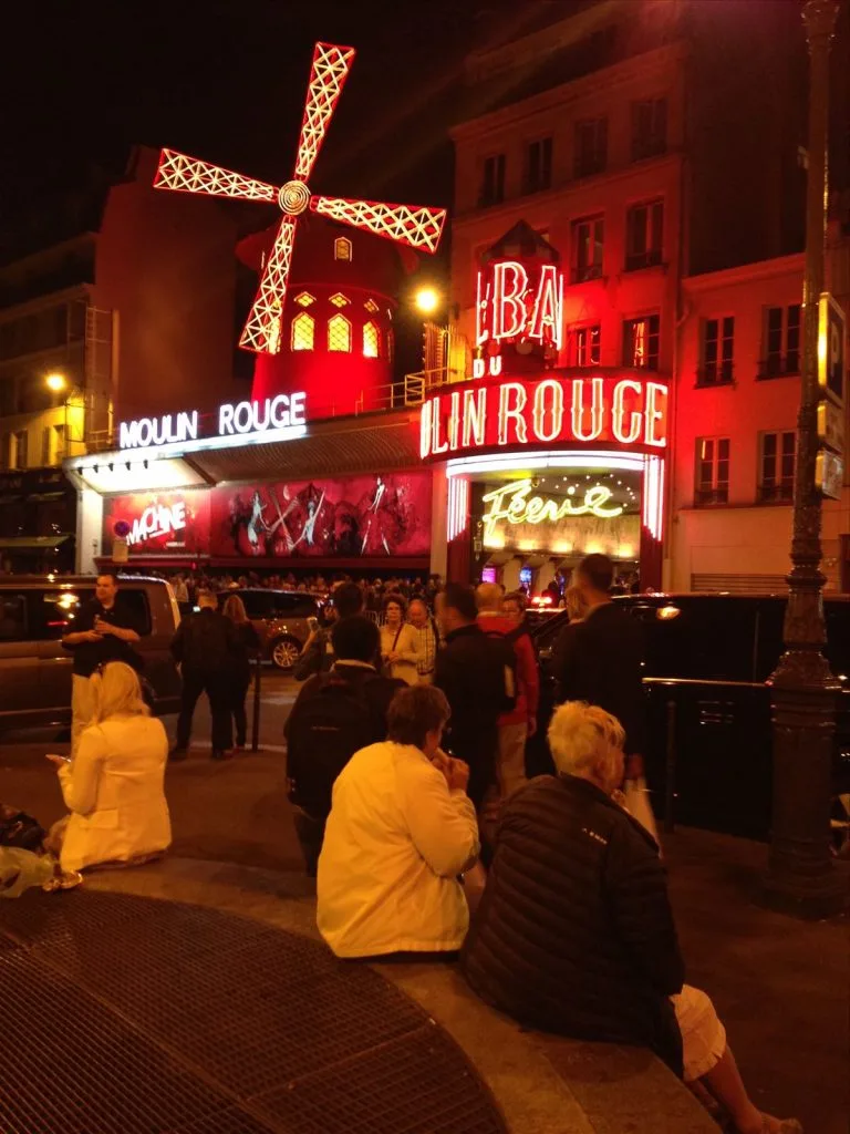 Moulin Rouge - famous Paris cabaret