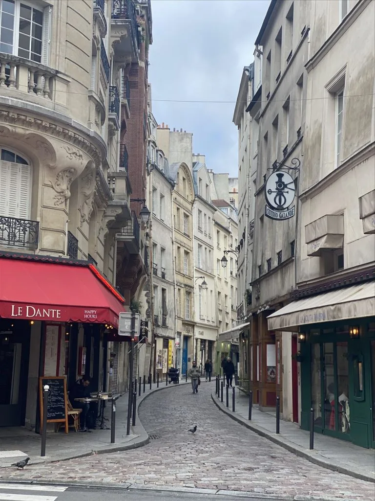 Pedestrian street in Latin Quarter