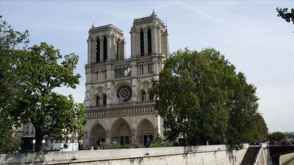 Notre-Dame de Paris from the apse side