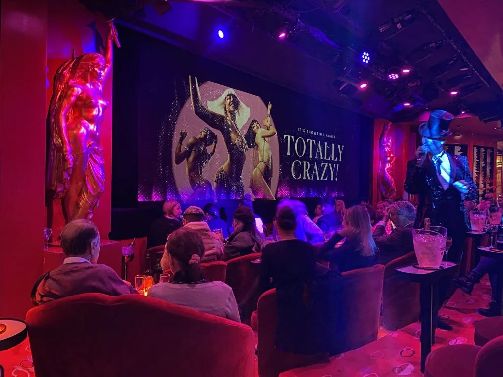 Auditorium of Lido cabaret in Paris