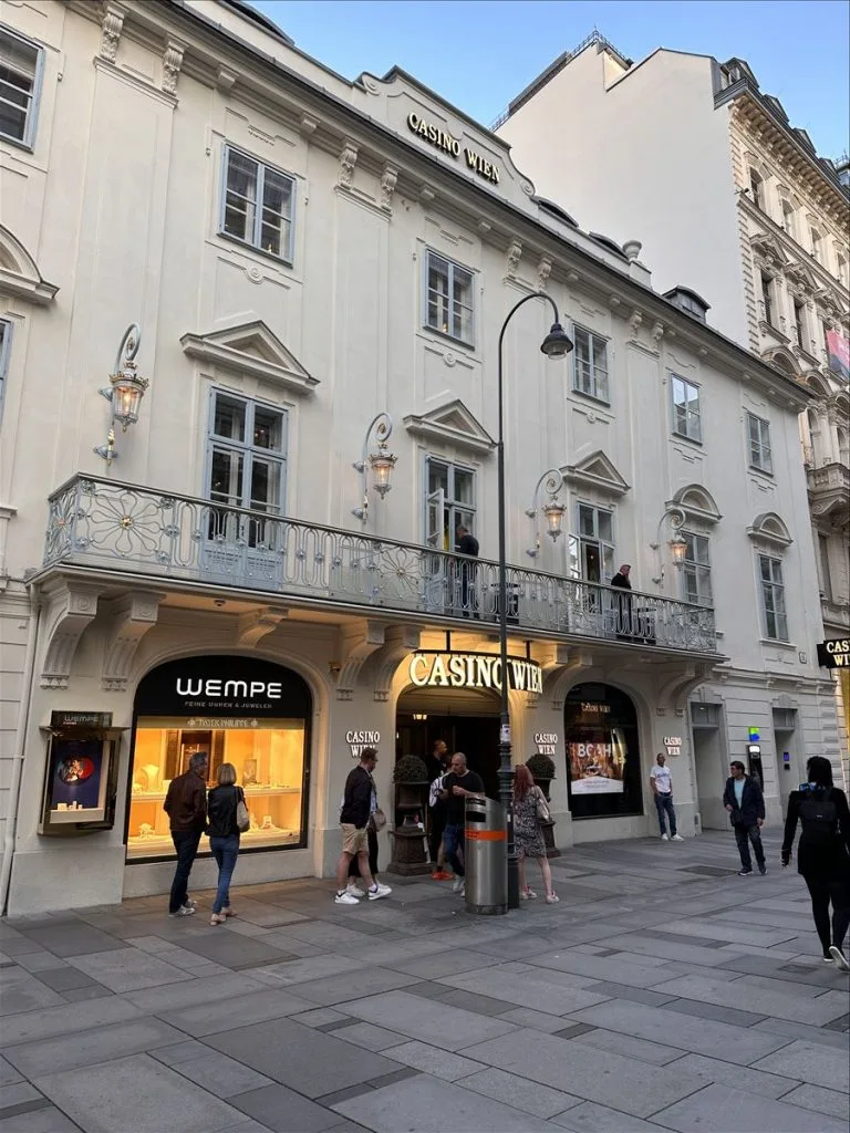 Wempe store on Vienna street