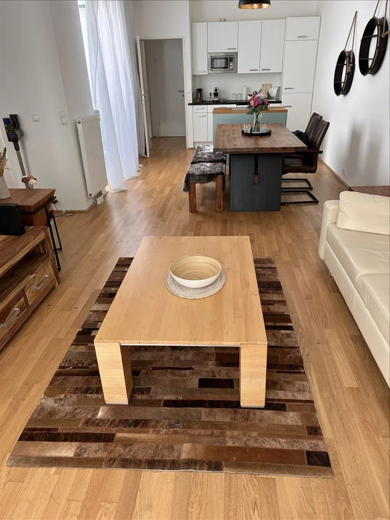 Interior of rental apartment in Vienna