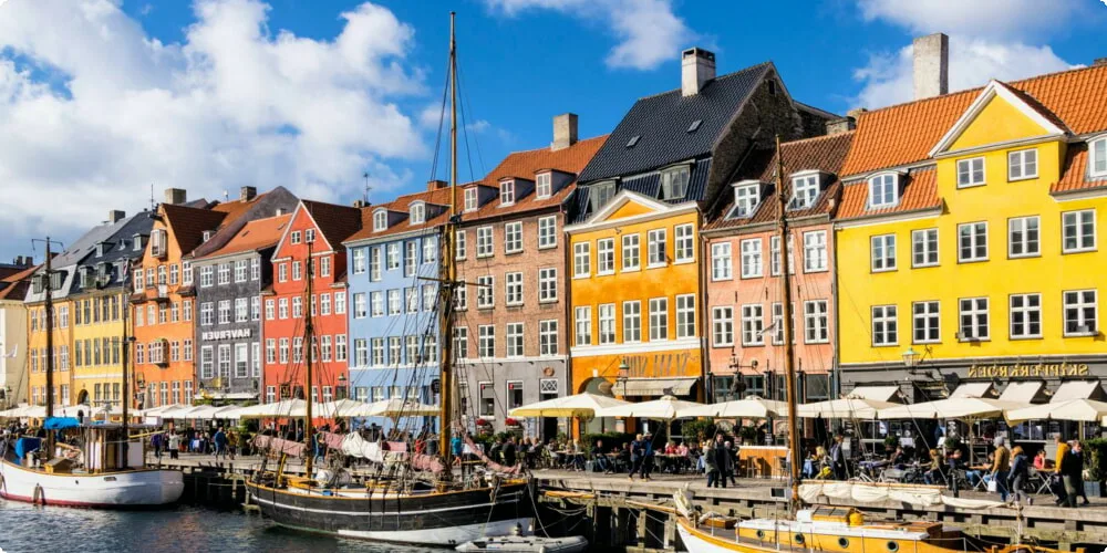 Nyhavn waterfront in Copenhagen
