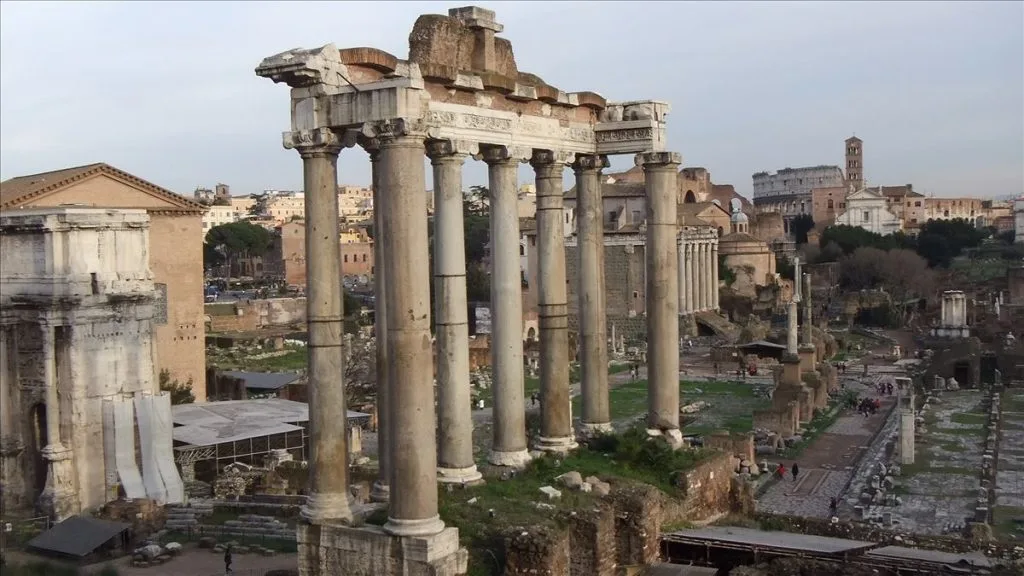 Columns of Roman Forum, Rome