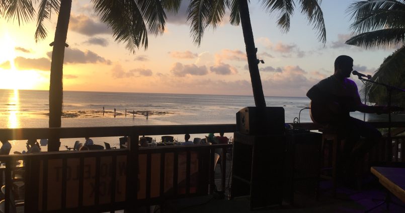 Guam: live music in BeachBar