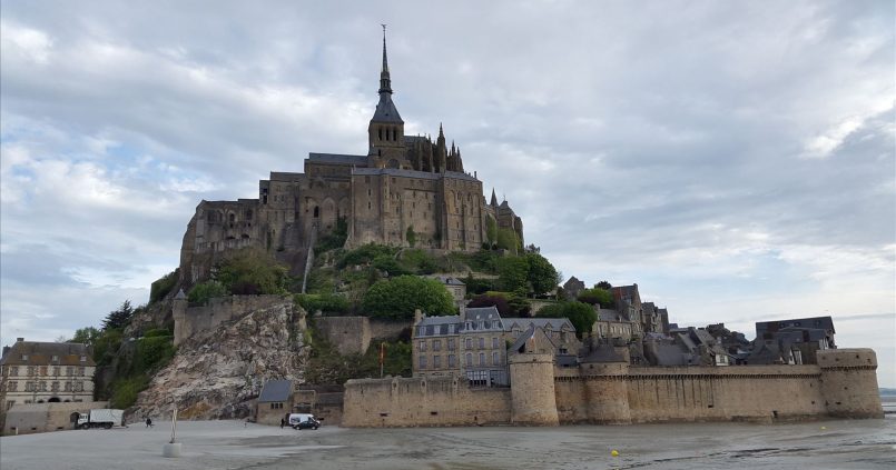 Mont Saint-Michel in the day