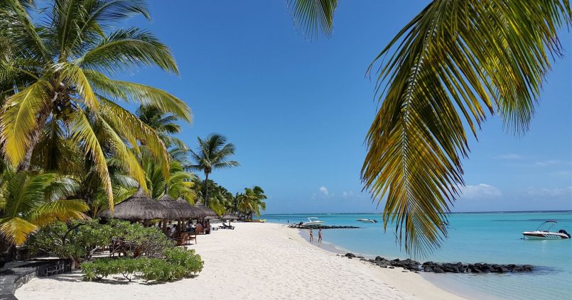 Mauritius paradise beach